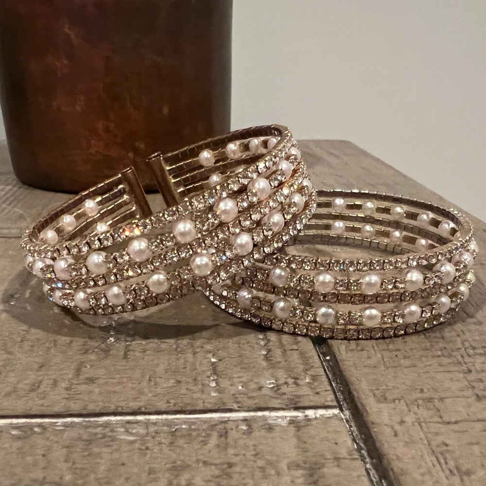 Costume Cuff Bracelets - 2-piece set